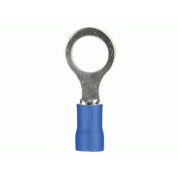 Metra Electronics BLUE VINYL RING TERMINAL 16-14 GAUGE 1/4 INCH, PK 100 BVRT14